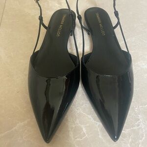 Tamara Mellon Black Patent Leather Women's Shoes